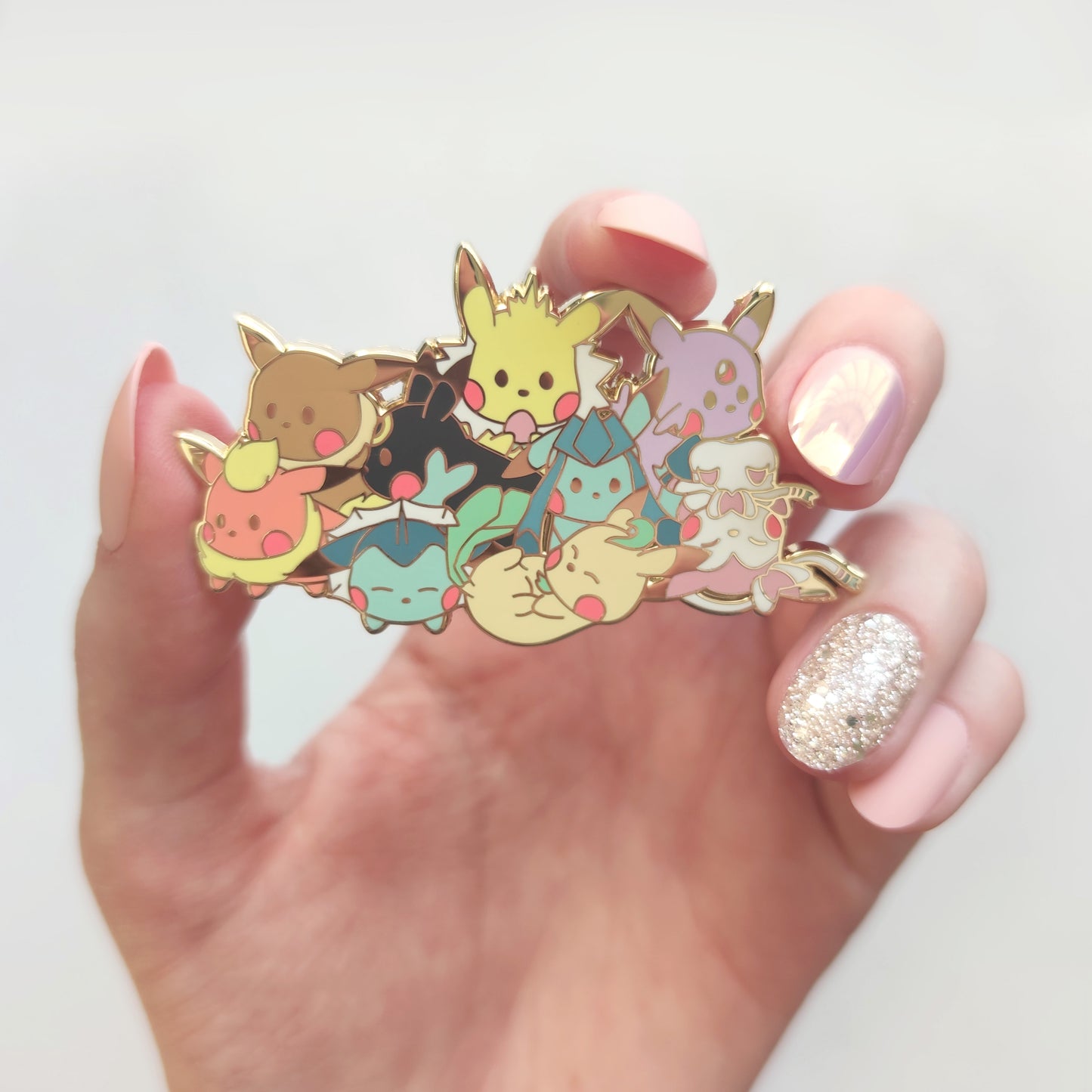Pika Eeveelutions | Enamel Pin