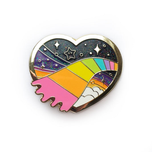 Rainbow Road | Enamel Pin