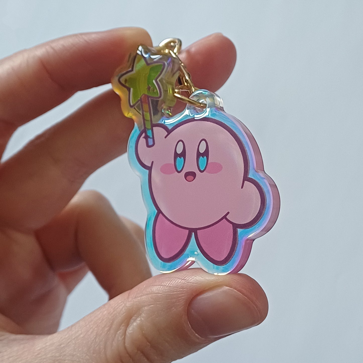 Kirb with Star Rod | Keychain