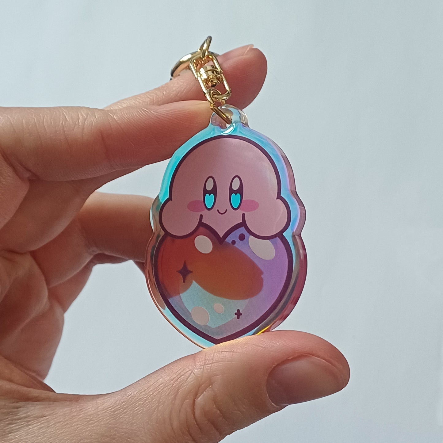 Kirb Heart | Keychain