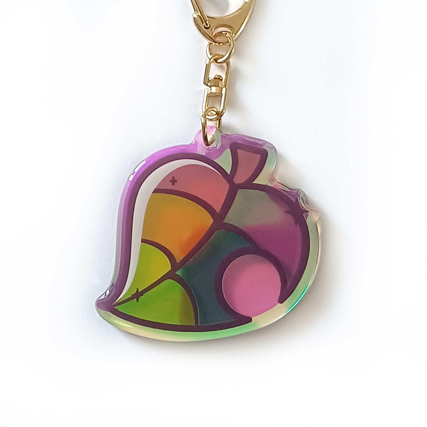 Pride Leaf | Keychain