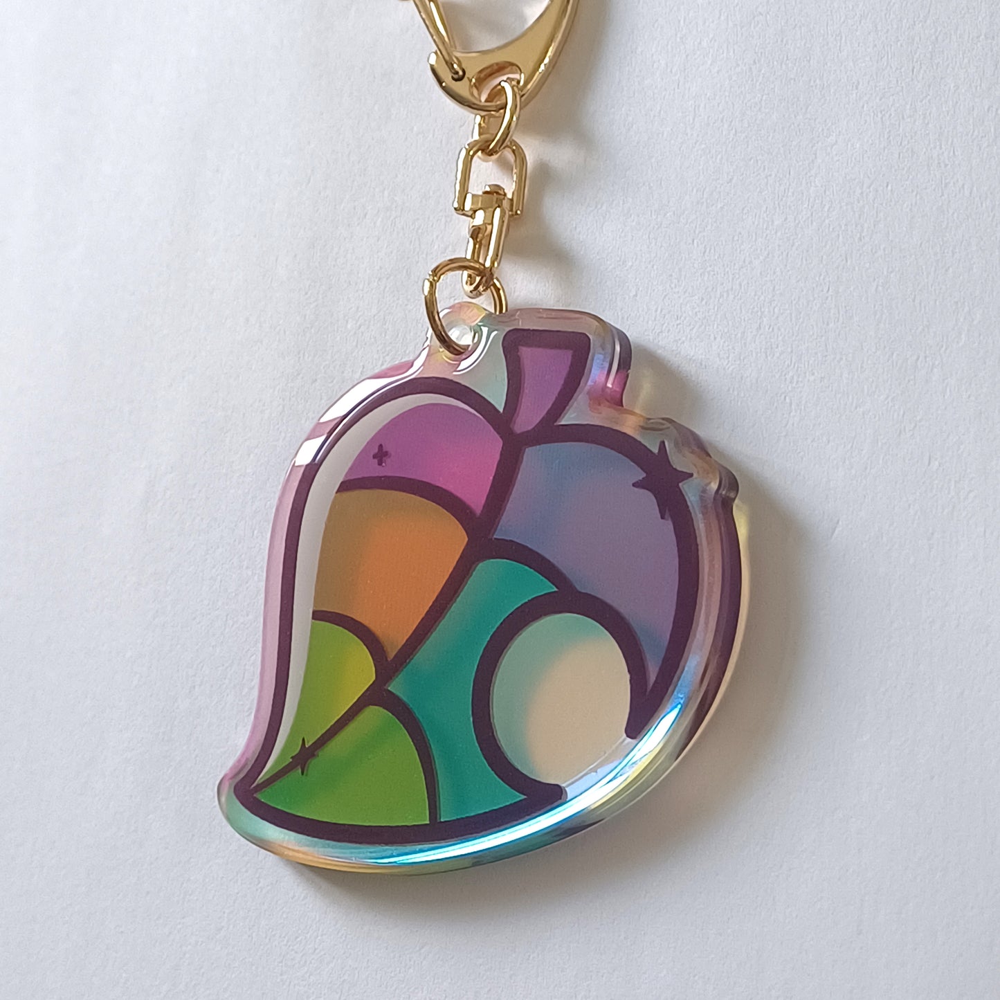 Pride Leaf | Keychain