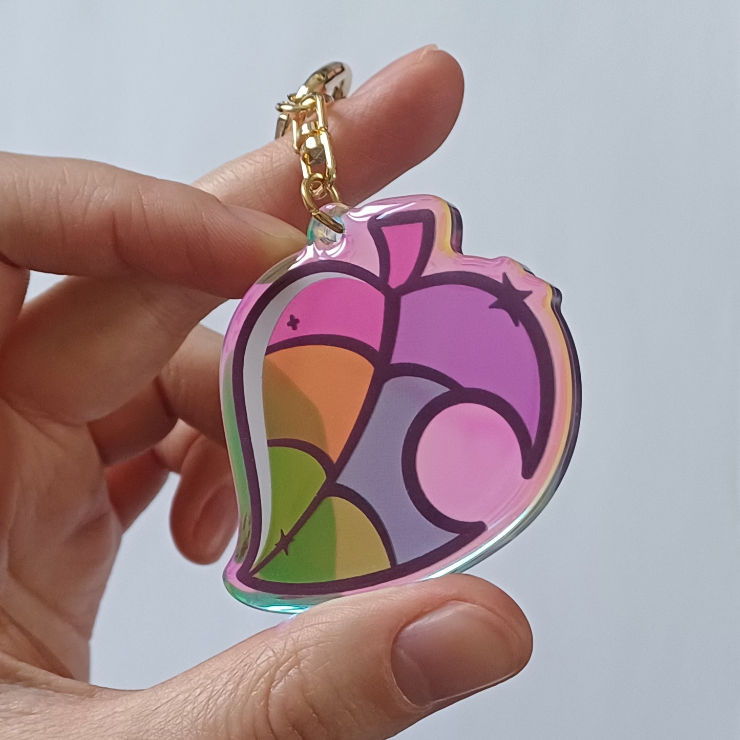 Pride Leaf | Keychain
