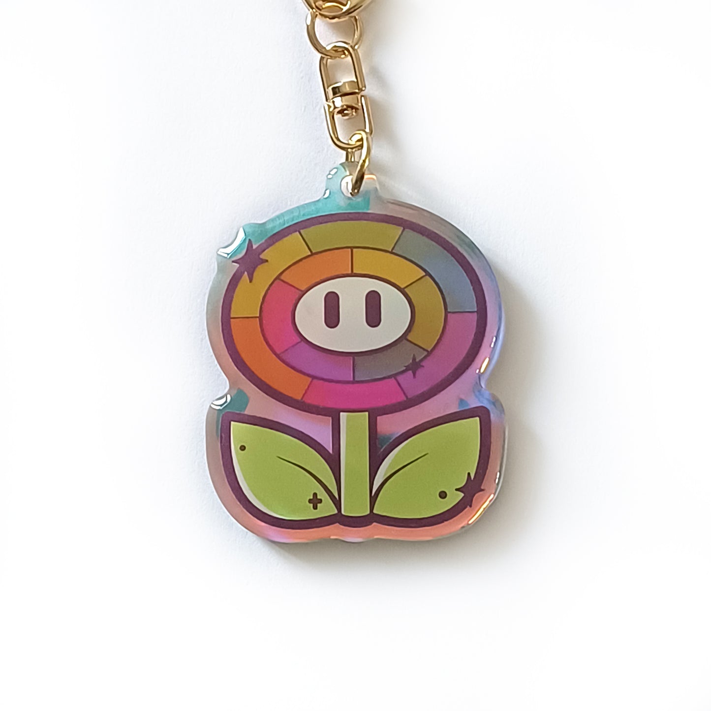 Pride Flower | Keychain