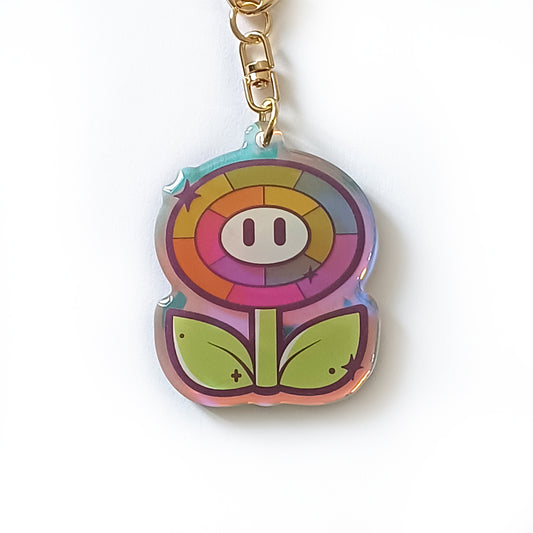 Pride Flower | Keychain