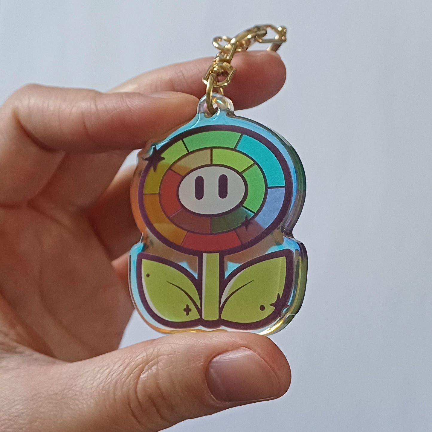 Pride Flower | Keychain