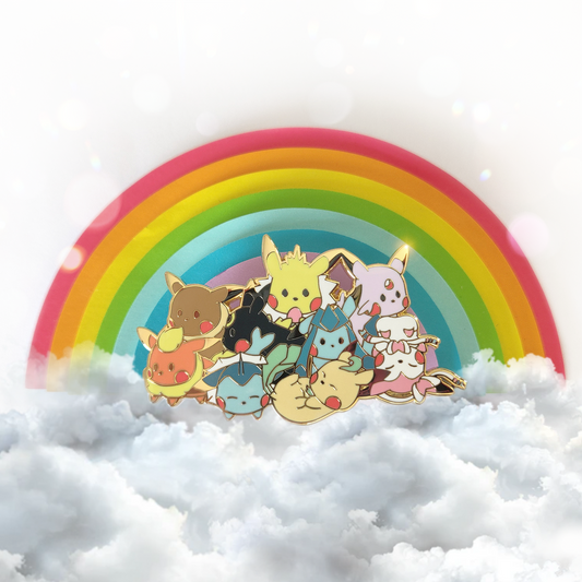 Pika Eeveelutions | Enamel Pin