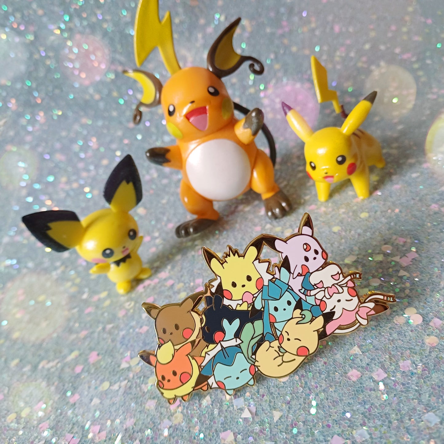 Pika Eeveelutions | Enamel Pin