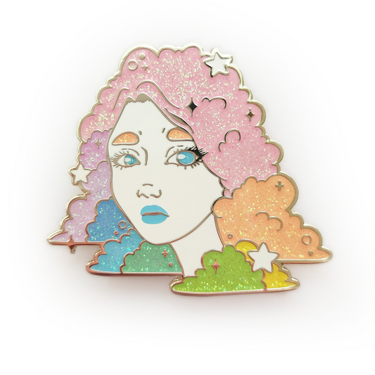 Head in the Clouds V.2 | Enamel Pin