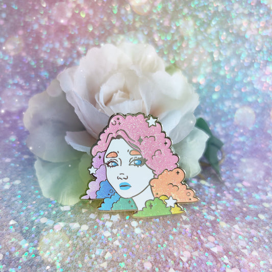 Head in the Clouds V.2 | Enamel Pin