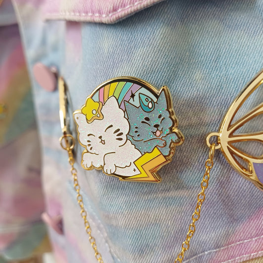 Niji & Raiu | Enamel Pin