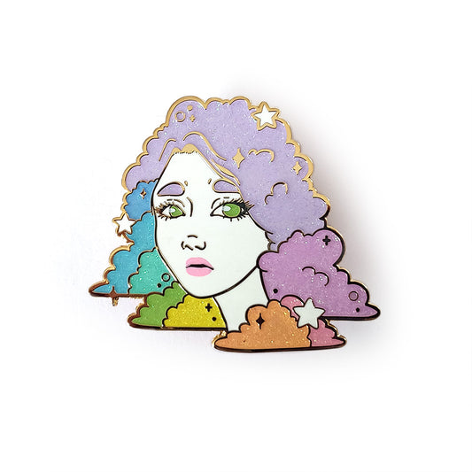 Head in the Clouds V.3 | Enamel Pin